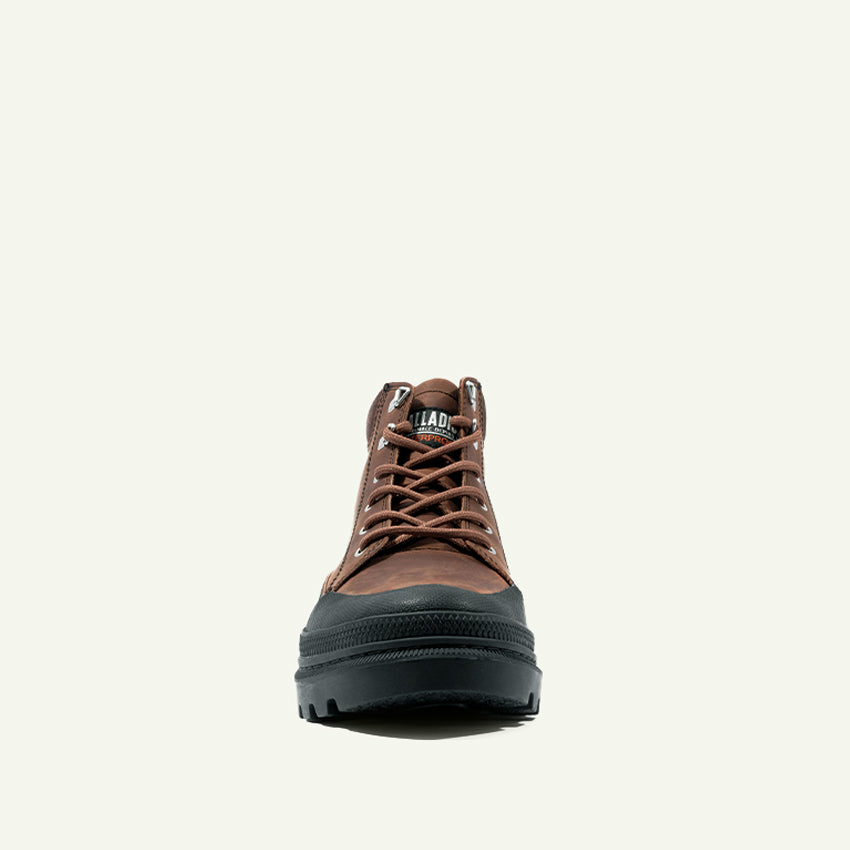 Palladium Pallatrooper Cuff Wp Marrón - Zapatos Botas De Caña Baja