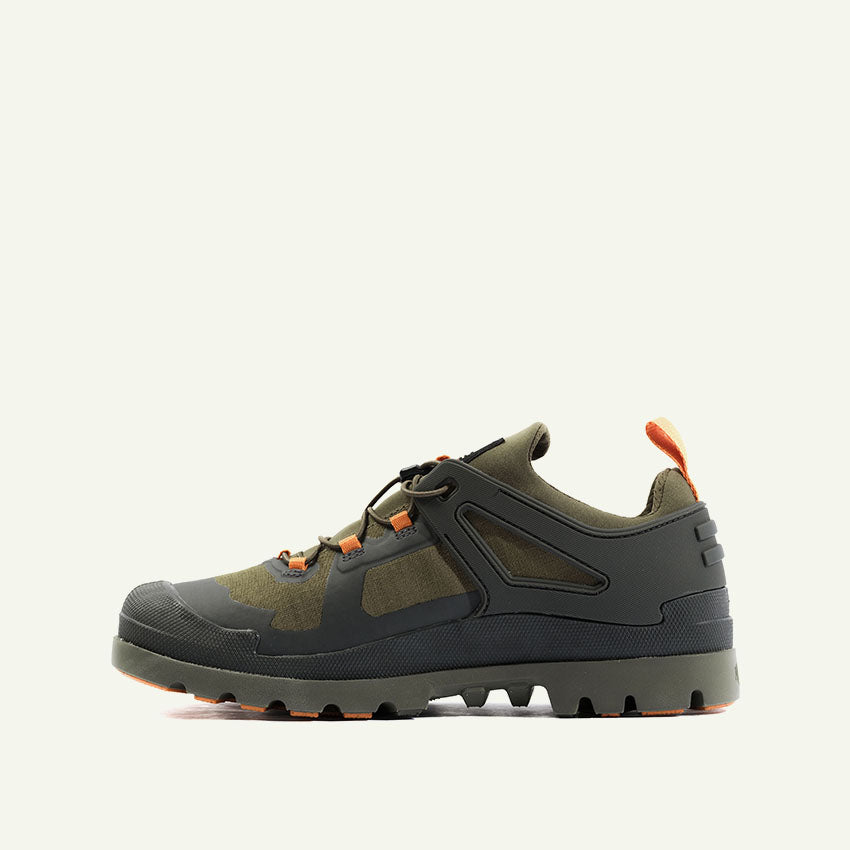 PAMPA OX L+ CAGE WP+ MEN'S SHOES - OLIVE NIGHT