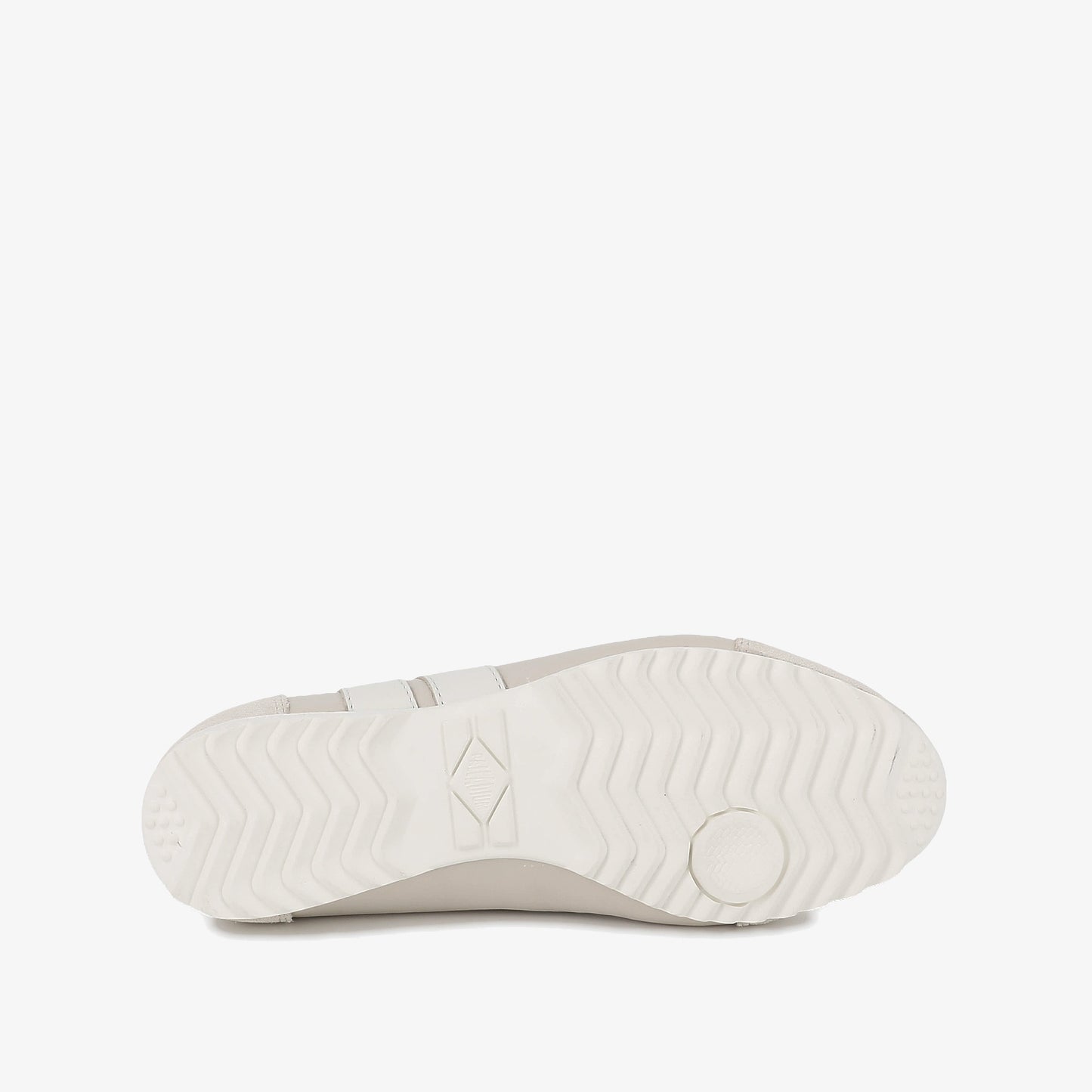 RACER BALLERINA LTH WOMEN'S SHOES - WHITECAP GRAY