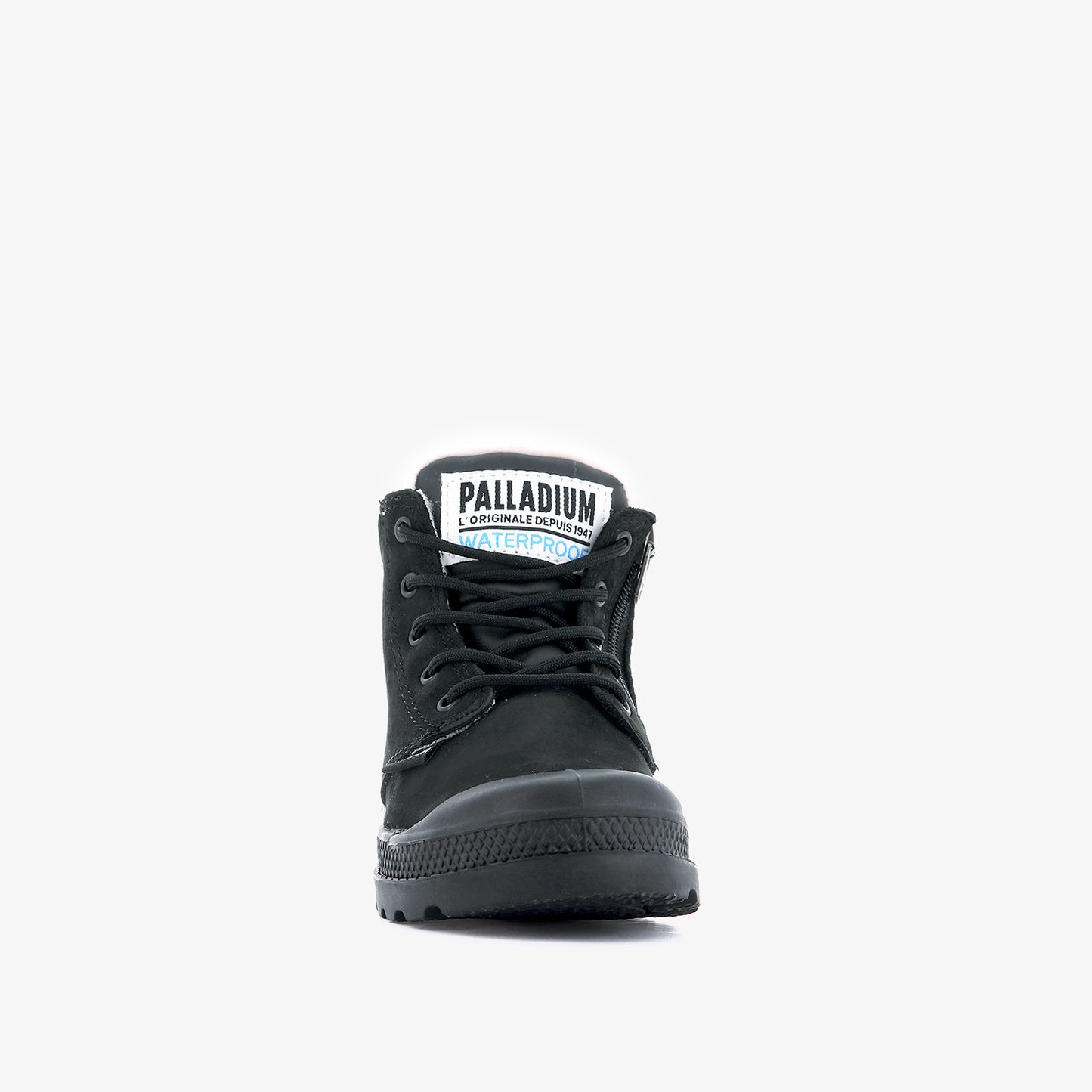 PAMPA HI CUFF WPS OZ KID'S BOOTS - BLACK/BLACK