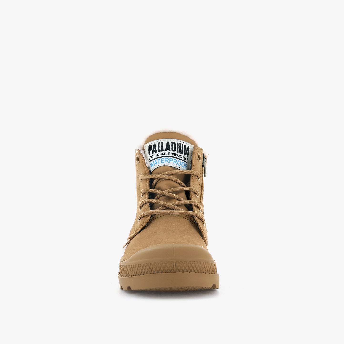 PAMPA HI CUFF WPS OZ KID'S BOOTS - DEAR BROWN