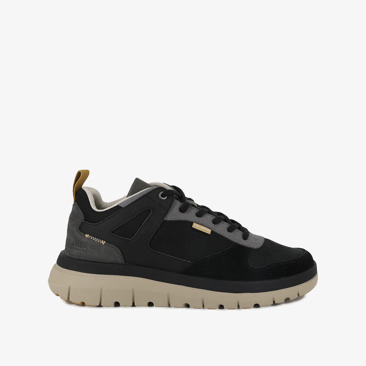 PALLAFLEX LO MIX MEN'S CASUAL SHOES - BLACK/SAFARI