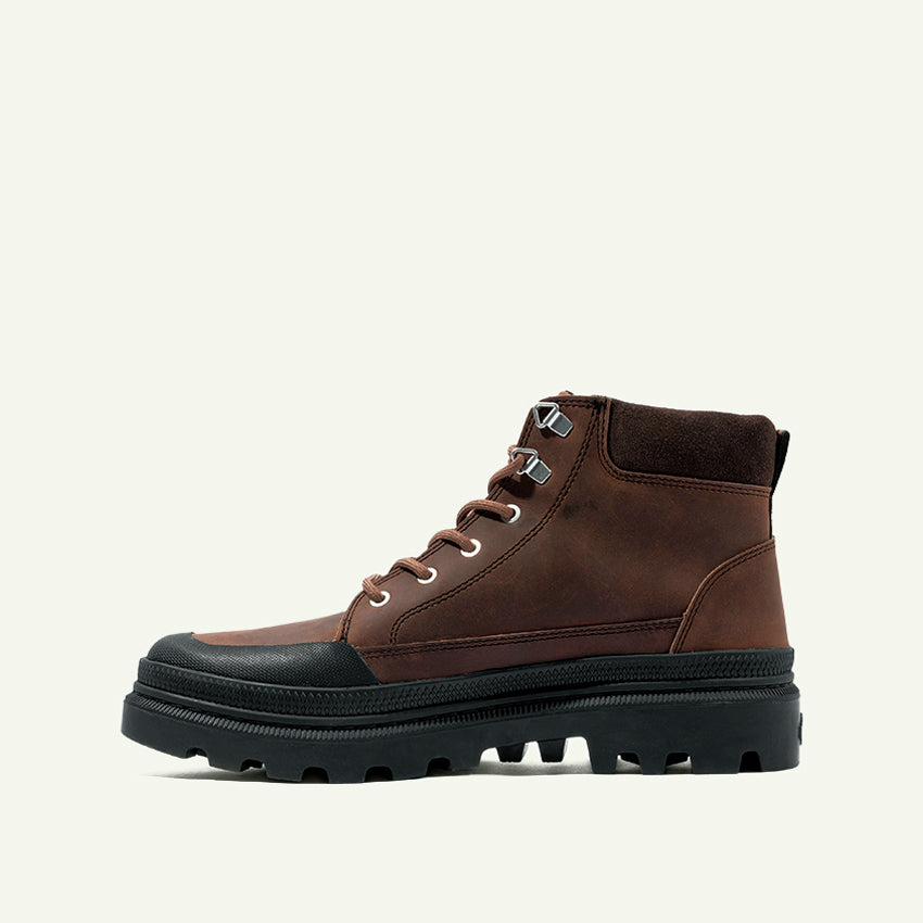 PALLATROOPER CUFF WP+ MEN'S BOOTS - BISON