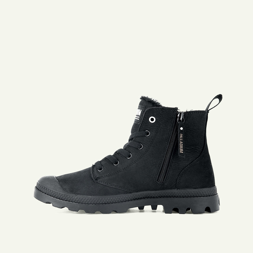 PAMPA HI ZIP WL MEN'S BOOTS - BLACK/BLACK