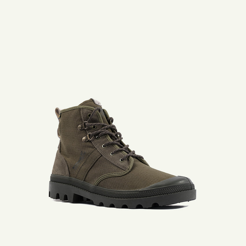 PALLABROUSSE TACT TXT MEN'S BOOTS - OLIVE NIGHT