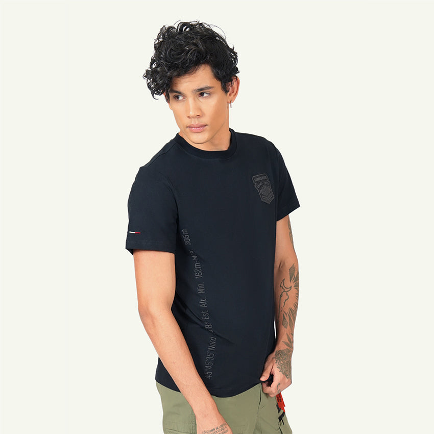S/S TEE AVN PATCH MEN'S T-SHIRT - ANTHRACITE