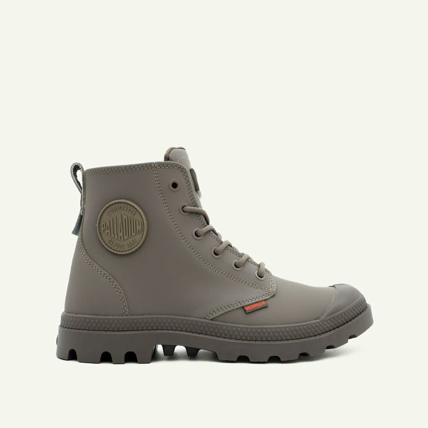 PAMPA HI Z COATED WP+ MEN'S BOOTS BROWN Palladium PH