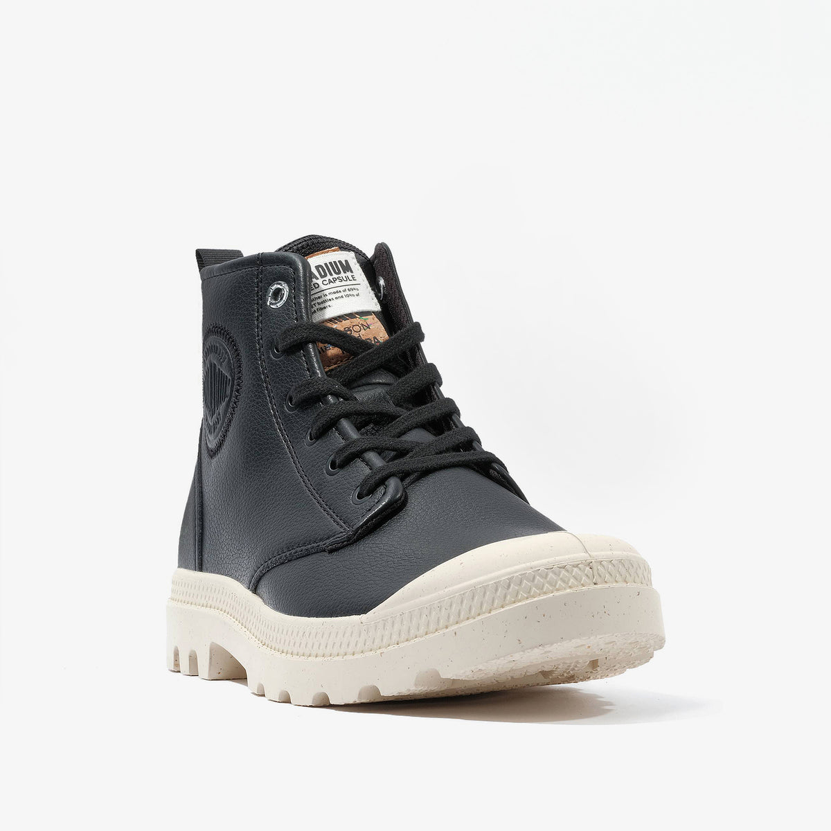 PAMPA HI RE-VEGAN LTH MEN'S BOOTS - BLACK
