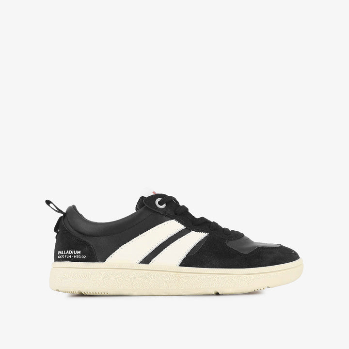 PALLACUP FLAME LTH MEN'S SHOES - BLACK CREME WHITE