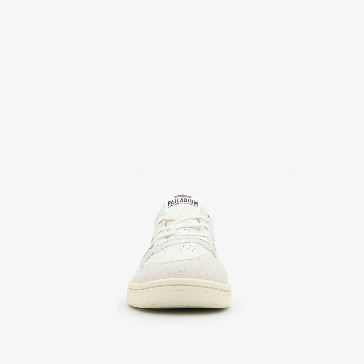 PALLACUP FLAME LTH MEN'S SHOES - CREAM WHITE