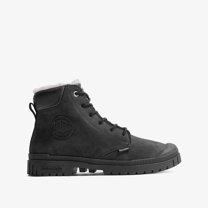 SP20 CUFF LTH WP MEN'S BOOTS - BLACK