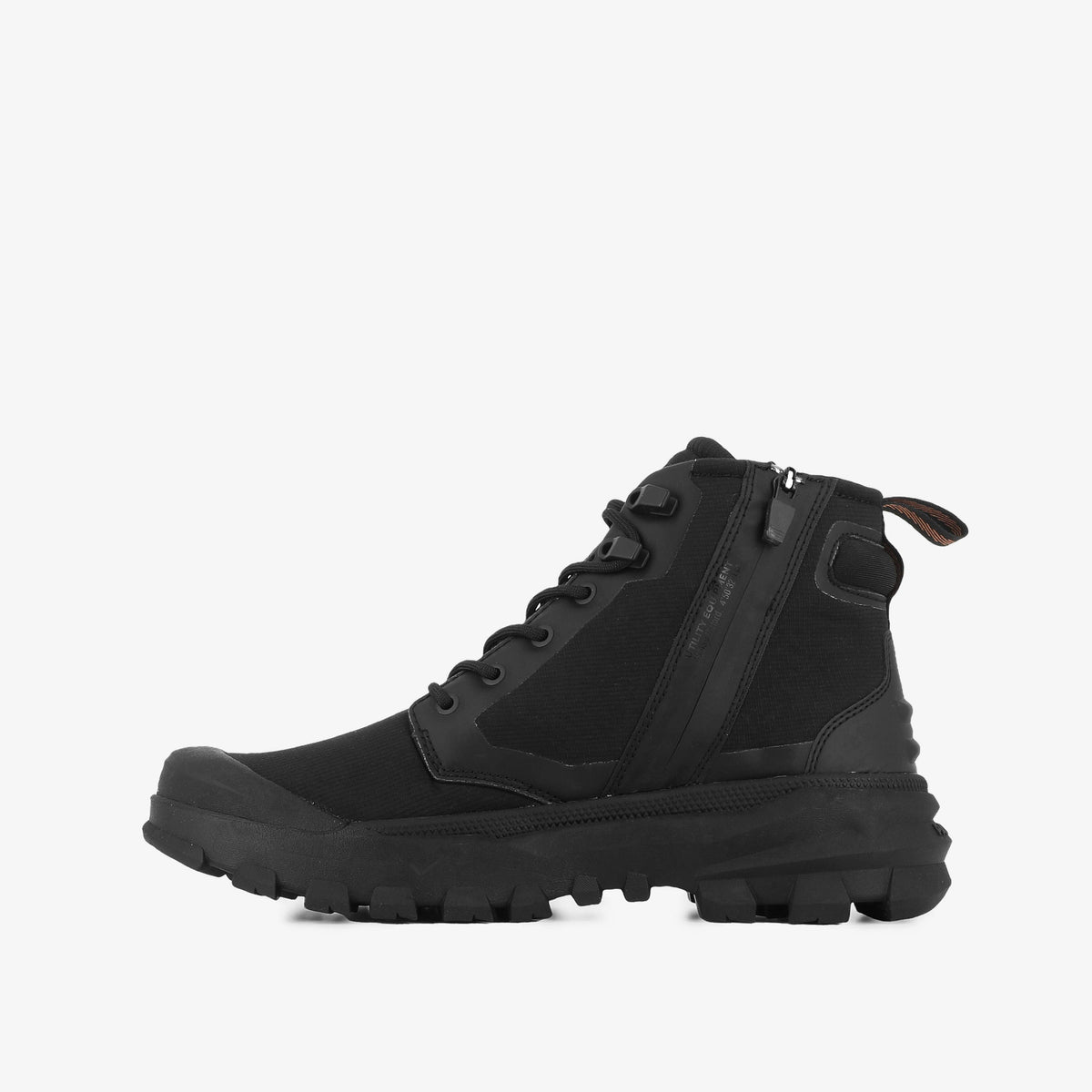 PALLARIDER ZIP WPA  MEN'S BOOTS -  BLACK