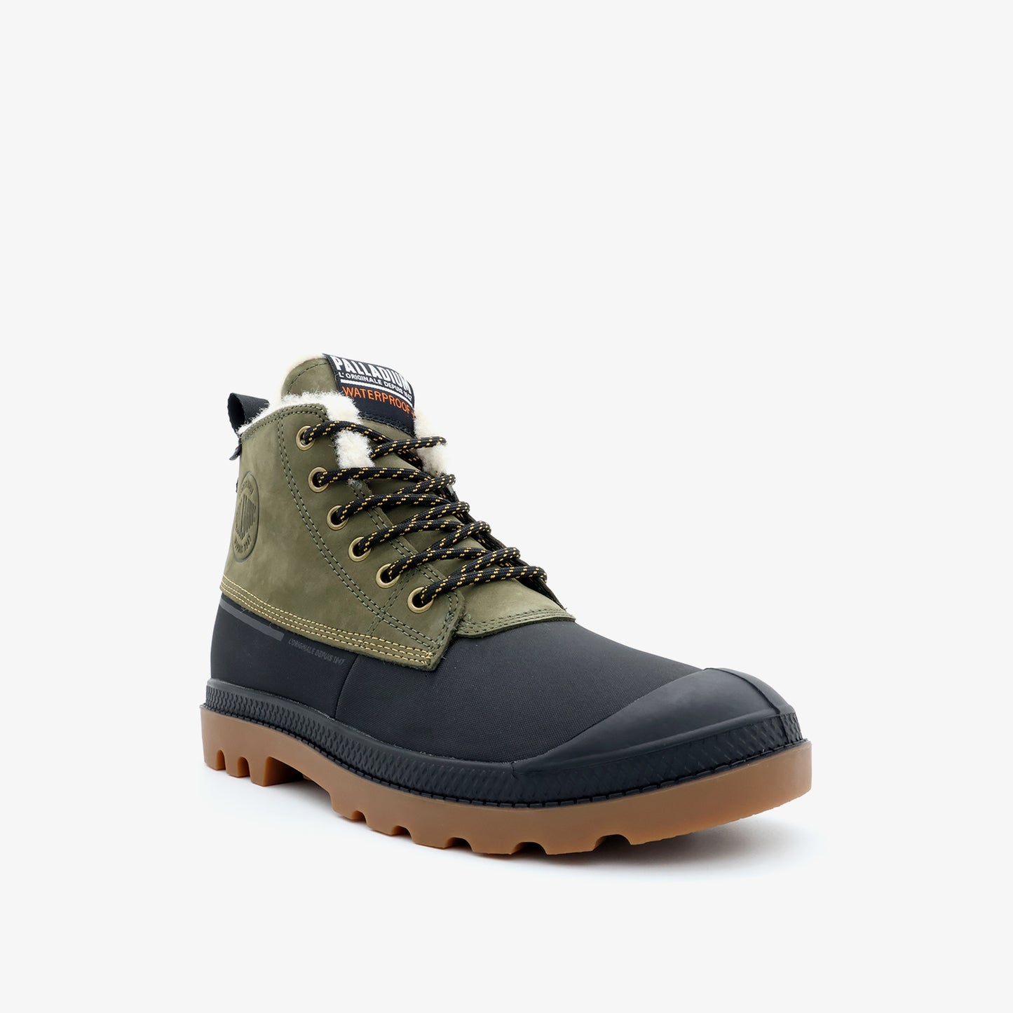 PAMPA DUCK WL WP+ MEN'S BOOTS - OLIVE NIGHT