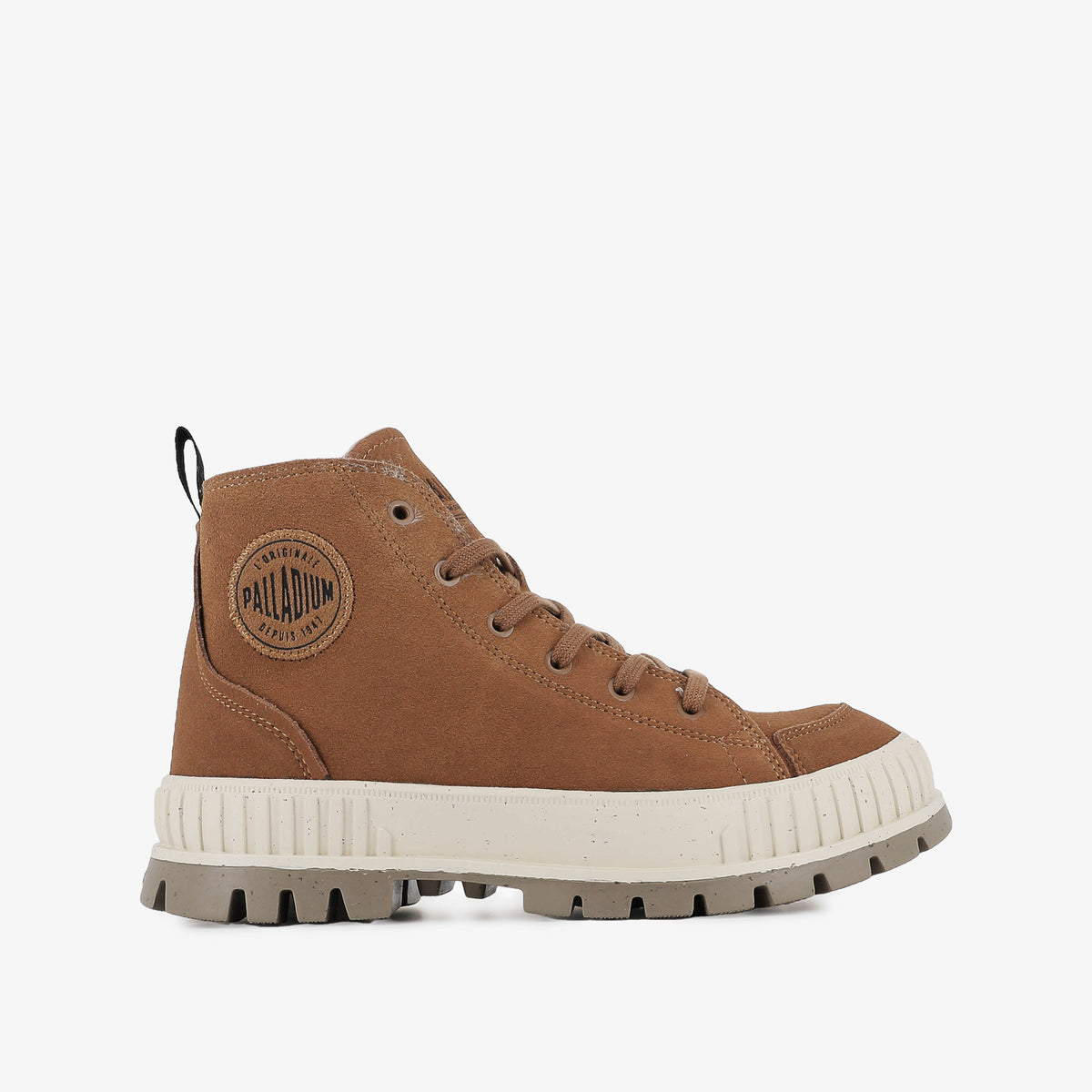 PALLASHOCK ZIP WARM WOMEN'S SHOES-MAHOGANY