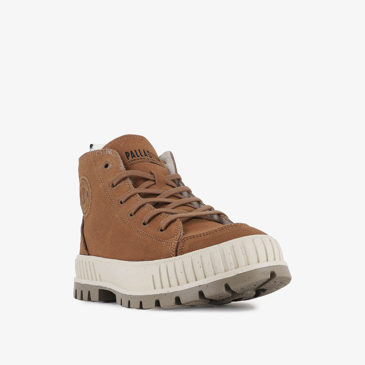 PALLASHOCK ZIP WARM WOMEN'S SHOES-MAHOGANY