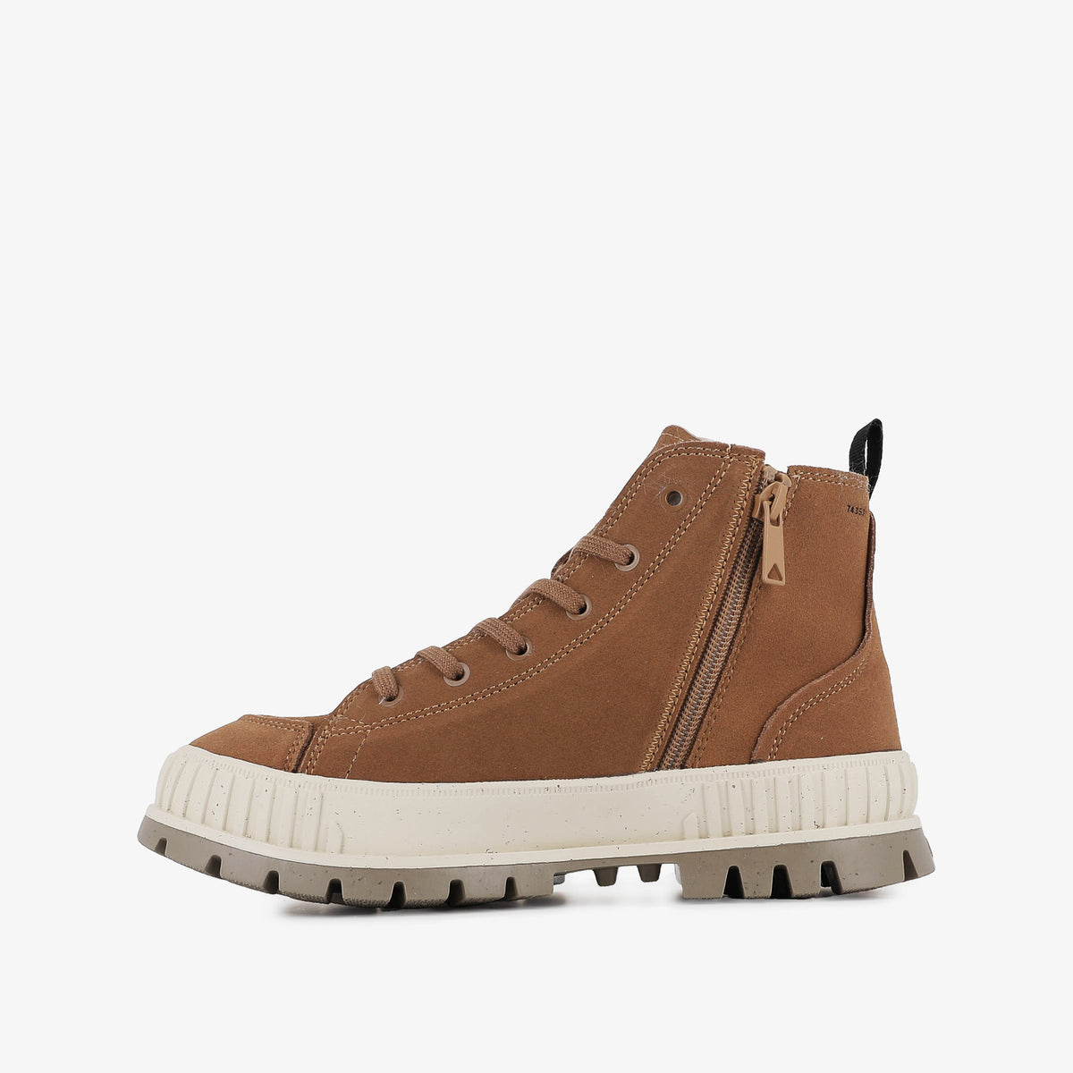 PALLASHOCK ZIP WARM WOMEN'S SHOES-MAHOGANY