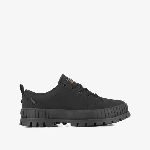 PALLASHOCK LO WP+ WOMEN'S CASUAL SHOES-BLACK/BLACK