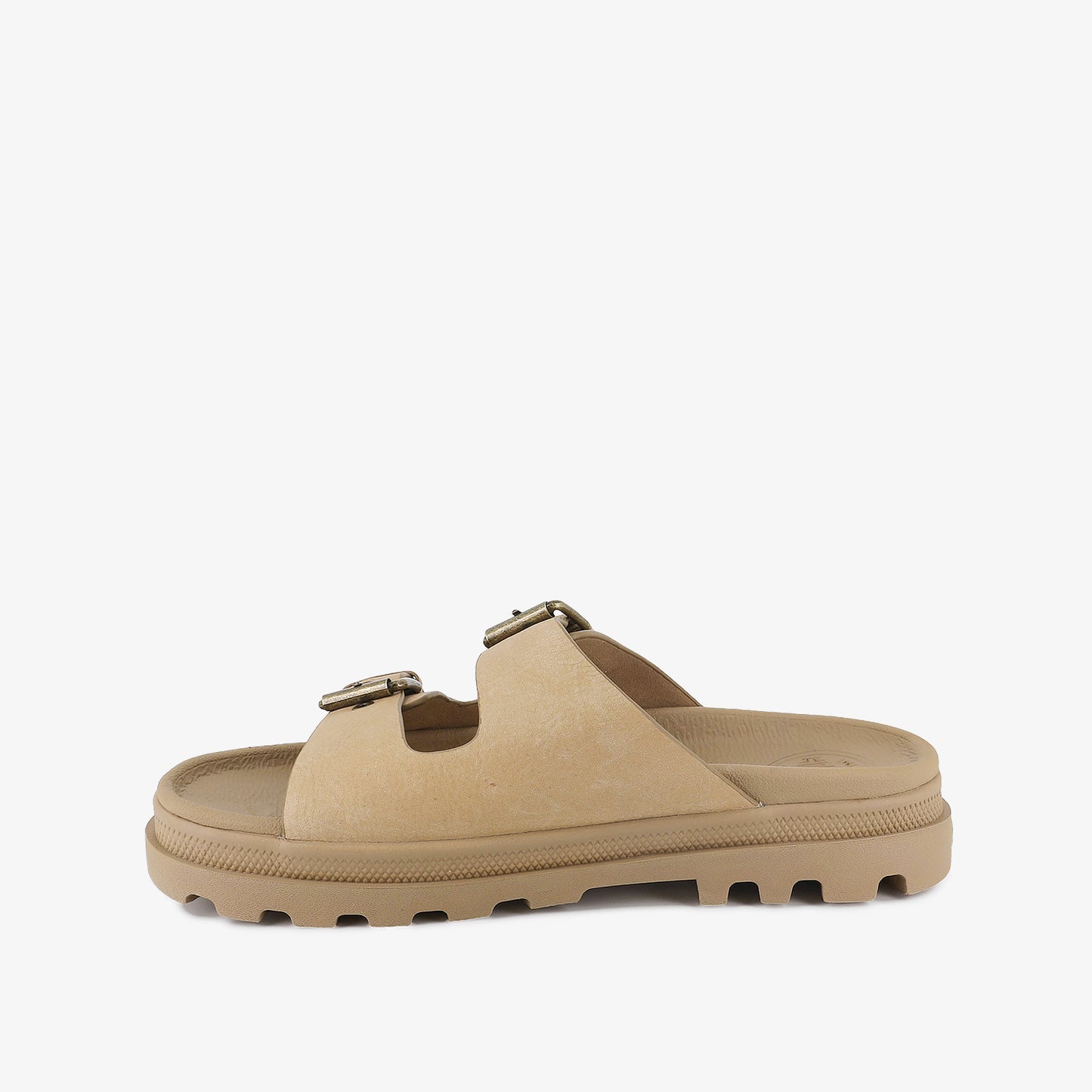 DUNELITE RIVIERA LTH WOMEN'S SANDALS - DEAR BROWN