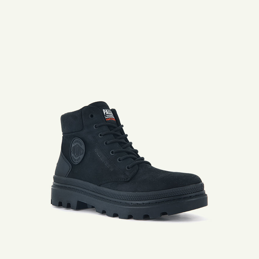 PALLATROOPER SC WP+ WOMEN'S BOOTS - BLACK/BLACK