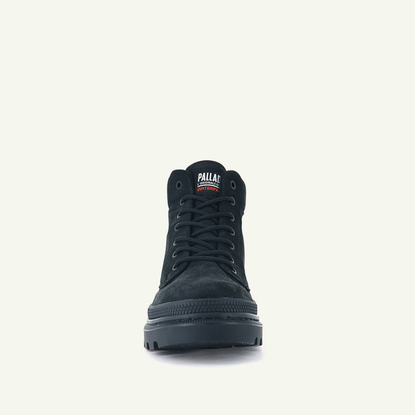 PALLATROOPER SC WP+ WOMEN'S BOOTS - BLACK/BLACK