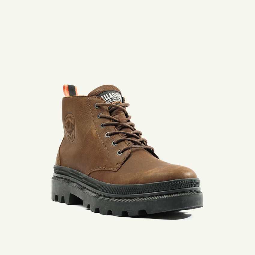 PALLATROOPER HI WP+ WOMEN'S BOOTS -  BEESWAX BROWN