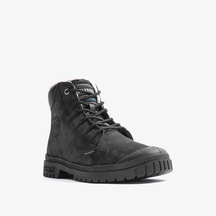SP20 CUFF LTH WP WOMEN'S BOOTS - BLACK