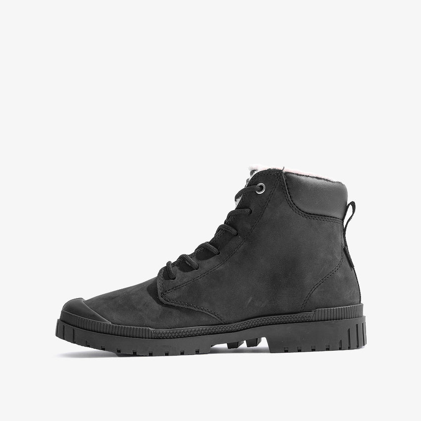 SP20 CUFF LTH WP WOMEN'S BOOTS - BLACK