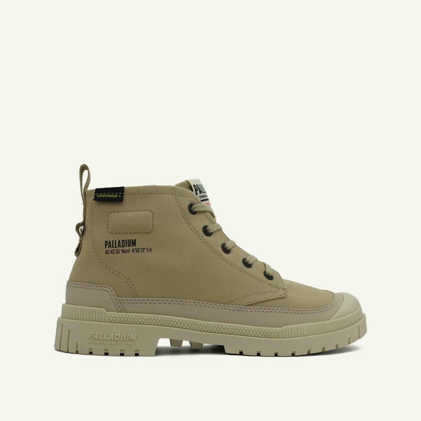 SP20 HI WP+ WOMEN'S SHOES SAFARI/FOG Palladium PH – Palladium