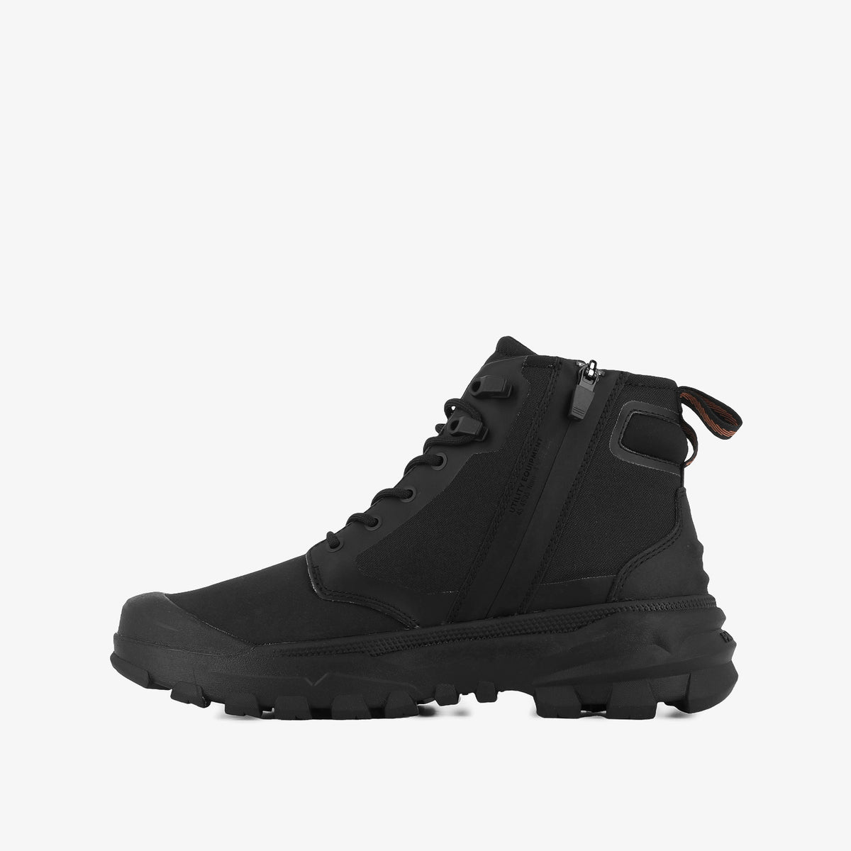PALLARIDER ZIP MIX  WOMEN'S BOOTS -  BLACK