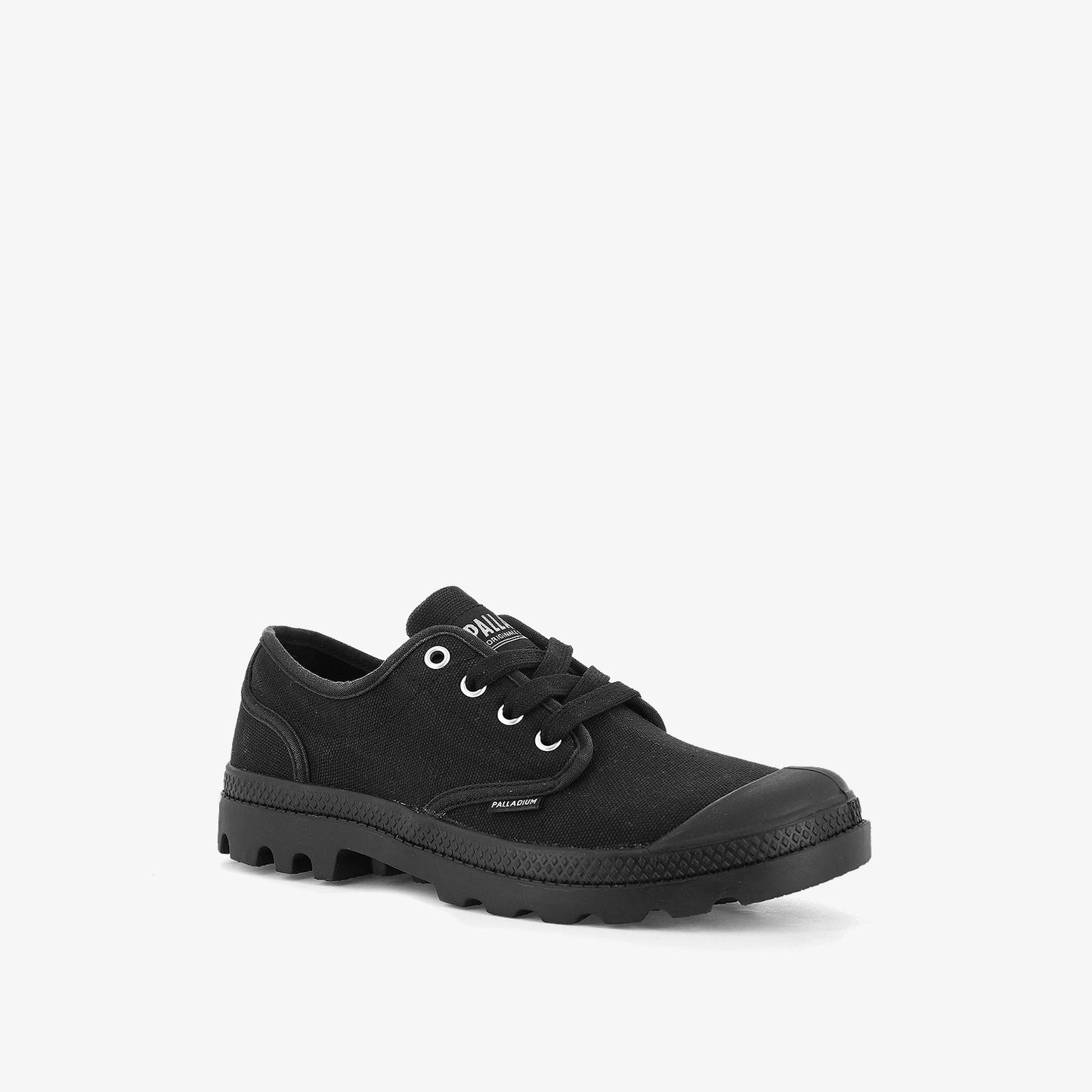 PAMPA OXFORD WOMEN'S CASUAL SHOES - BLACK