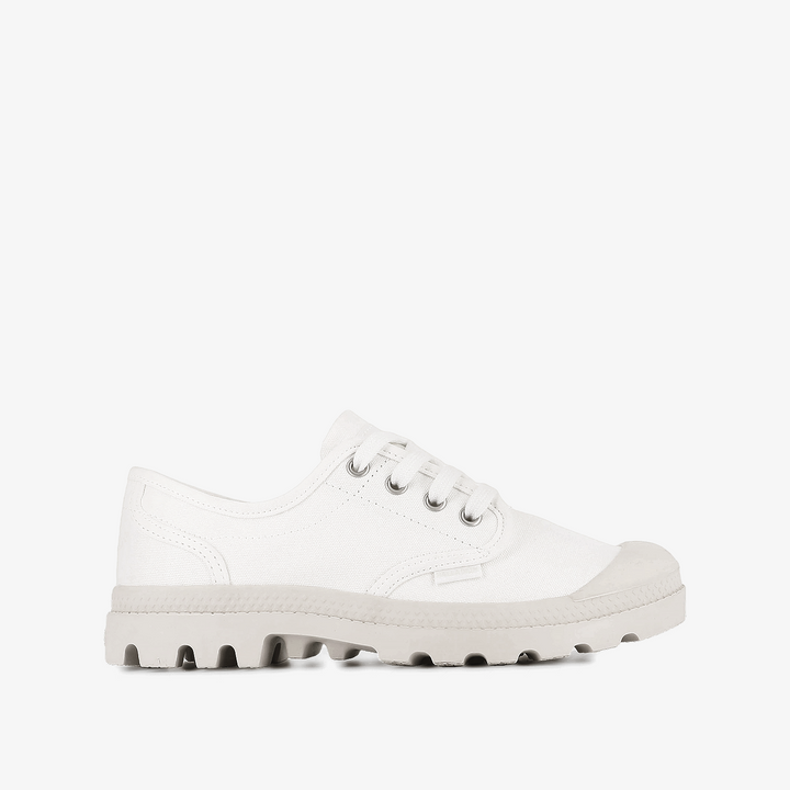 PAMPA OXFORD WOMEN'S CASUAL SHOES - SOFT WHITE