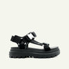 PALLACRUISE OUTSTRAP WOMEN'S SANDALS - BLACK