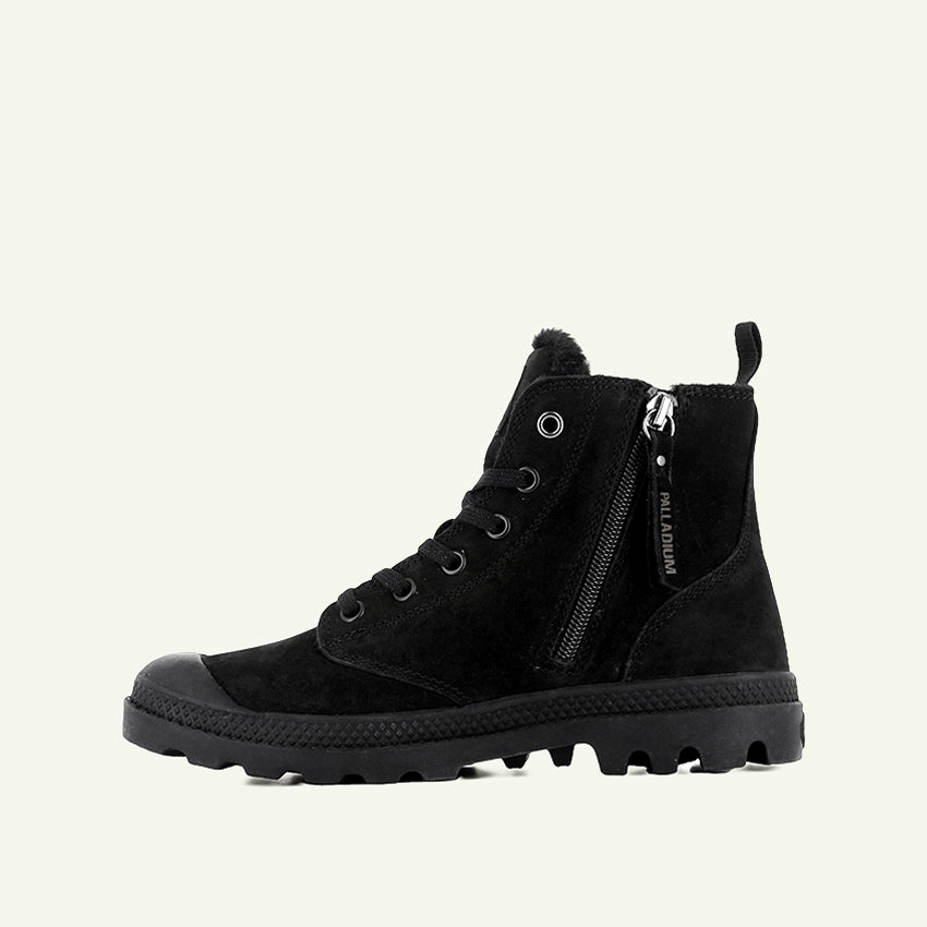 PAMPA HI ZIP WL WOMEN'S BOOTS - BLACK/BLACK