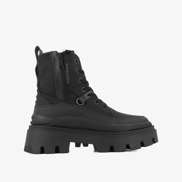 PALLASQUAD ZIP TX WOMEN'S BOOTS -  BLACK