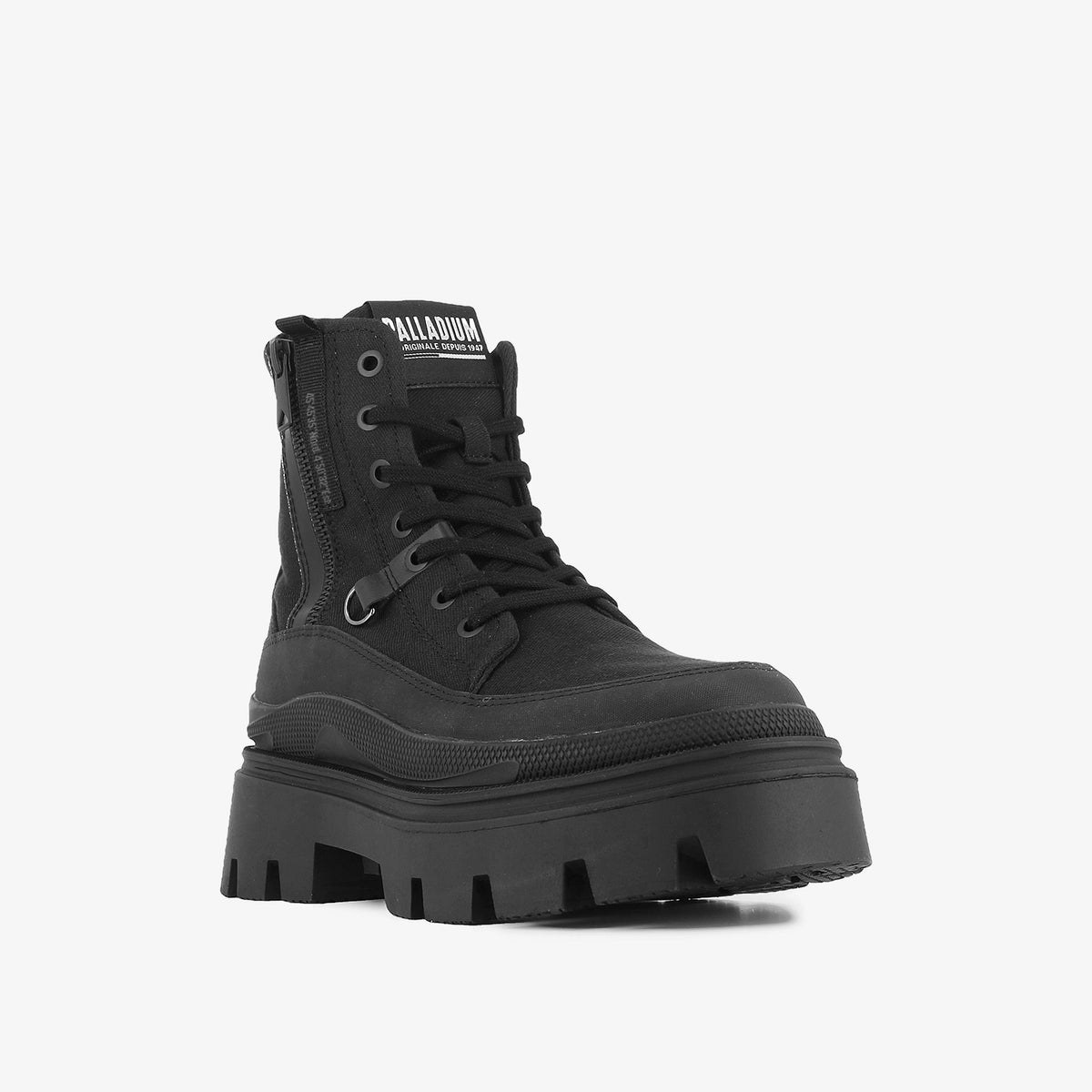 PALLASQUAD ZIP TX WOMEN'S BOOTS -  BLACK