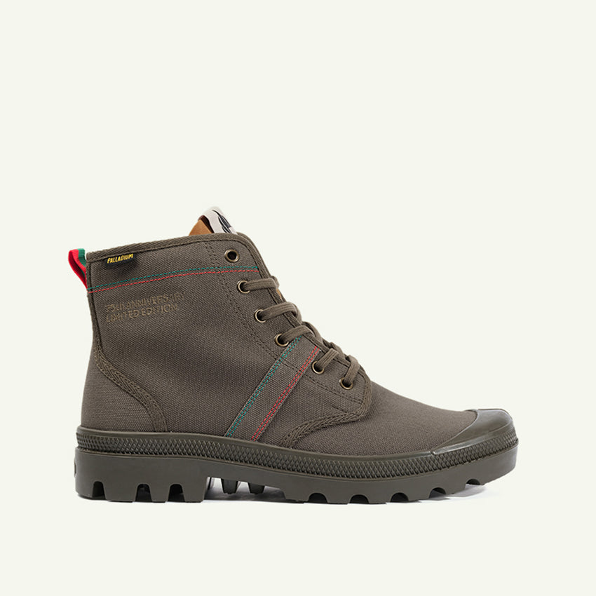 PALLABROUSSE LEGACY MEN'S BOOTS - OLIVE NIGHT – Palladium Boots Philippines